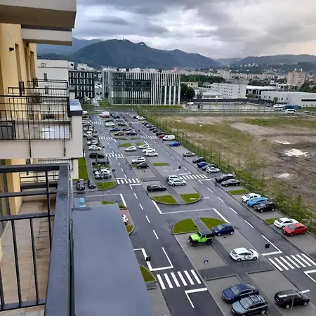 Luxury Panorama Apartament,coresi * 브라쇼브