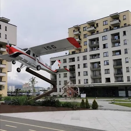 Luxury Panorama Apartament,coresi 아파트 브라쇼브