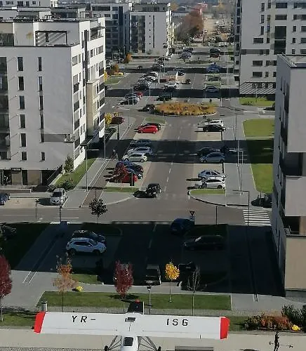 Luxury Panorama Apartament,coresi Lägenhet *